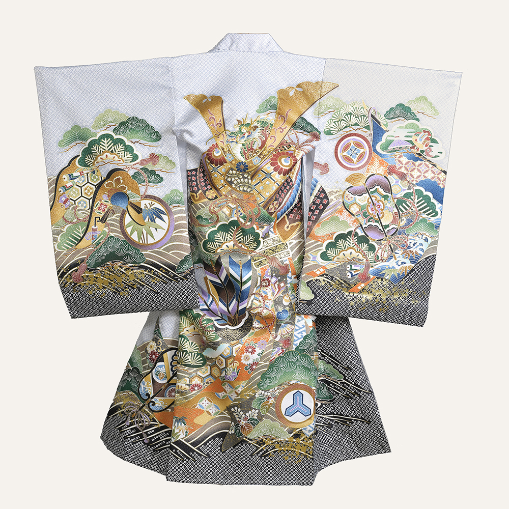 男の子用お祝着 E