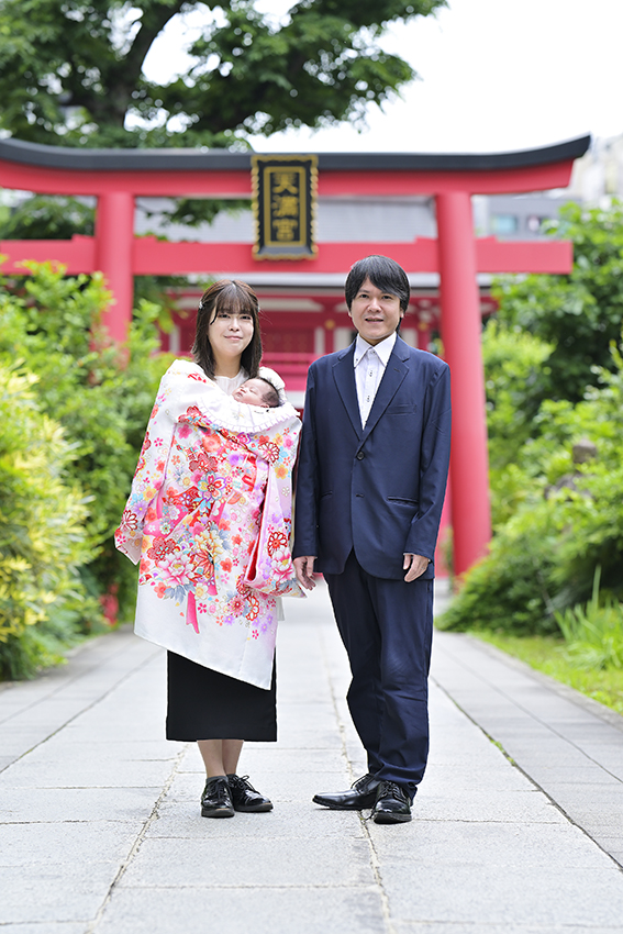 お宮参りの写真1