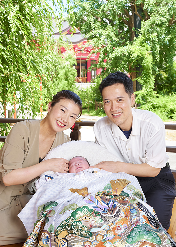 お宮参りの写真10